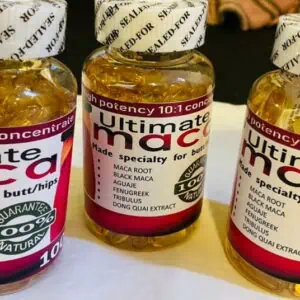 Maca 100gélules fessier pour grossir fesses et hanche