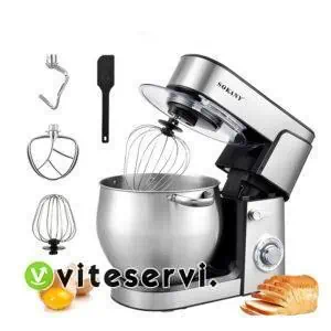 Robot pâtissier SOKANY 1800W Batteuse Electrique 13L