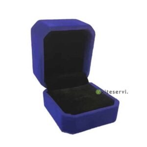 Ecrin, boîte esthétique à intérieur en velours pour bague