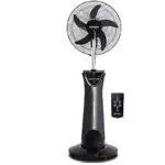 Ventilateur QASA Electrique à refroidissement et humidificateur par eau rechargeable-climatiseur