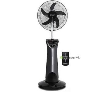 Ventilateur QASA Electrique à refroidissement et humidificateur par eau rechargeable-climatiseur