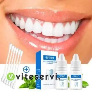 Sérum EFERO de blanchiment des dents et élimine les taches de Plaque dentaire