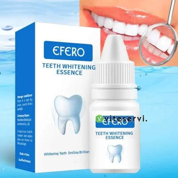 Sérum EFERO de blanchiment des dents et élimine les taches de Plaque dentaire