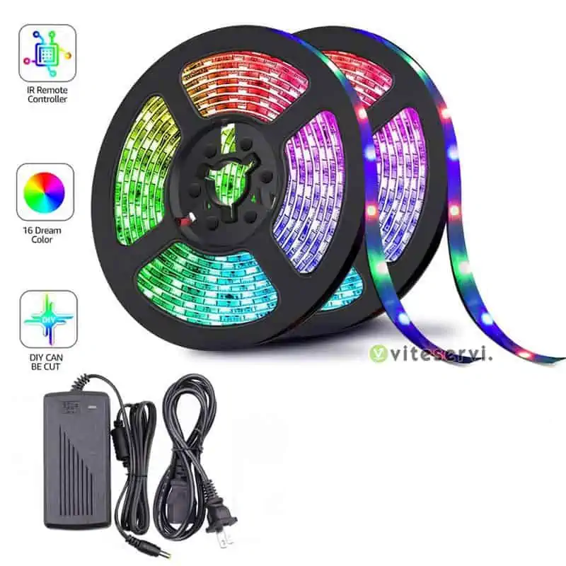 led strip Ruban Led Multicolore 5m pour la décoration