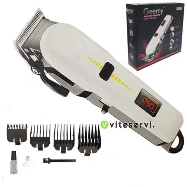 Tondeuse professionnelle rechargeable Geemy GM-6008