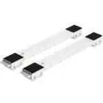 Support mobile réglable pour machine à laver, 2 pièces/ensemble, roulettes pour réfrigérateur et sèche-linge