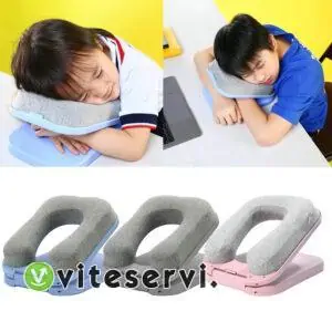 Coussin pliable de sieste, oreiller pour un sommeil confortable et profond