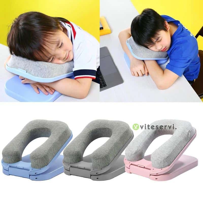 66028306 19 image Coussin pliable de sieste, oreiller pour un sommeil confortable et profond