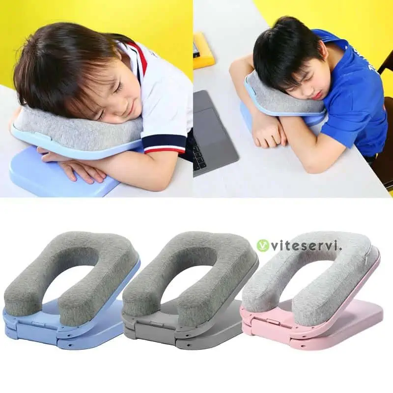 66028306 19 image Coussin pliable de sieste, oreiller pour un sommeil confortable et profond