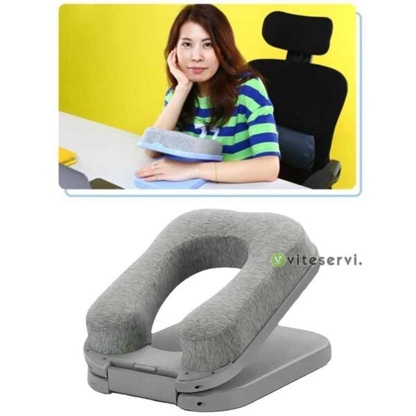66028307 7 image Coussin pliable de sieste, oreiller pour un sommeil confortable et profond