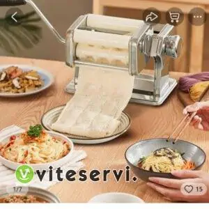 Laminoir Ravioli Manuelle à pâte en Acier inoxydable
