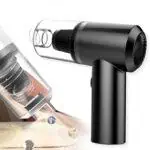Aspirateur Portatif et Mini, éclairage LED, forte et grande aspiration Cyclone, Rechargeable  pour voiture et maison