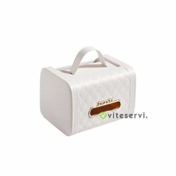 Boîte à serviette en plastique en forme de sac pour voiture, bureau et maison
