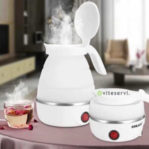 Bouilloire électrique pliable en Silicone 700ml SOKANY SK-614 600W