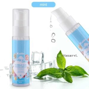 Lubrifiant sexuel lovelife d'ârome menthe