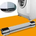 Support mobile réglable pour machine à laver, 2 pièces/ensemble, roulettes pour réfrigérateur et sèche-linge