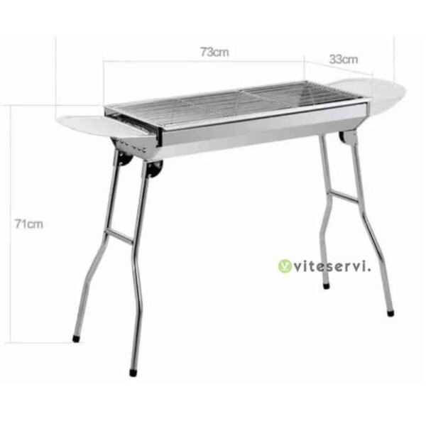 WhatsApp Image 2022 09 27 at 06.45.14 3 Barbecue à charbon pliable en acier inoxydable
