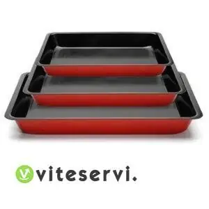 Set de 3 moule à gâteau rectangulaire