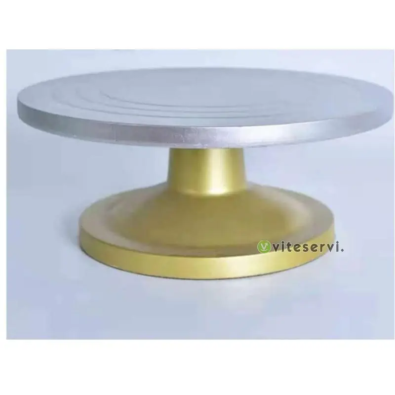 presentoir de decoration de gateau Présentoir de décoration de gâteau rond antidérapant