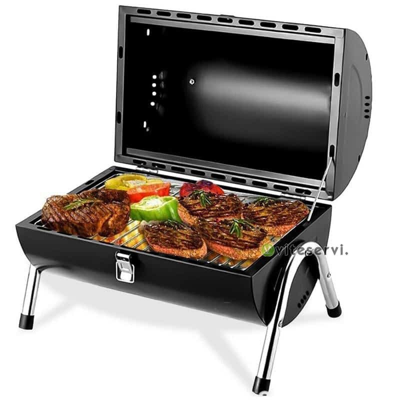 s l1600 1 Barbecue à charbon pliable facile à porter