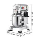 Robot Pâtissier Batteuse Commerciale Mélangeur De Farine Automatique Électrique Gâteau Aux Oeufs Pain Mélangeur De Pâte Mélangeur Alimentaire Pétrisseur 30l et 40l