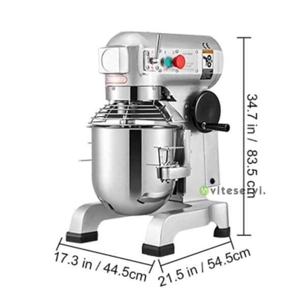 Robot Pâtissier Batteuse Commerciale Mélangeur De Farine Automatique Électrique Gâteau Aux Oeufs Pain Mélangeur De Pâte Mélangeur Alimentaire Pétrisseur 30l et 40l