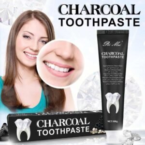 Dentifrice noir au charbon charcoal pour des dents blanches