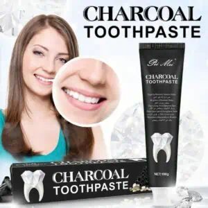 Dentifrice noir au charbon charcoal pour des dents blanches
