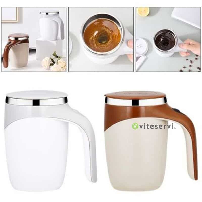 1 26 Tasse à agitation automatique, gobelet mélangeur