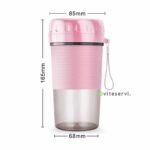 Mixeur à jus électrique rechargeable 300ml