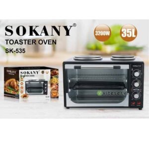 Four électrique 35L à double plaque chauffante SOKANY SK-535 3200W