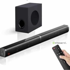 Home cinéma, barre de son modulable à télécommande pour TV et téléphone avec connection bluetooth