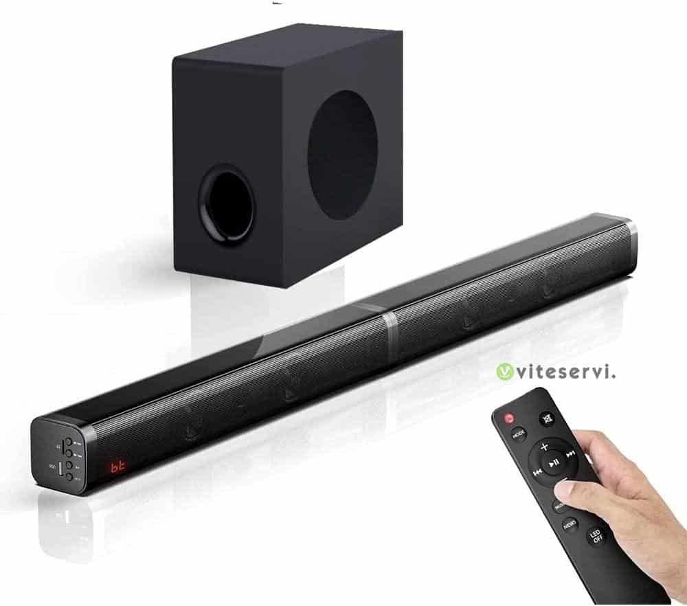 5177F2B6 zL. AC SL1000 Home cinéma, barre de son modulable à télécommande pour TV et téléphone avec connection bluetooth