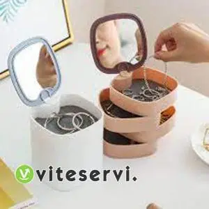 Boîte à bijoux rotati de qualité