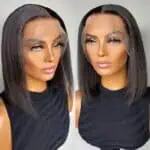 Perruque Naturelle frontal 180° exactement sur image
