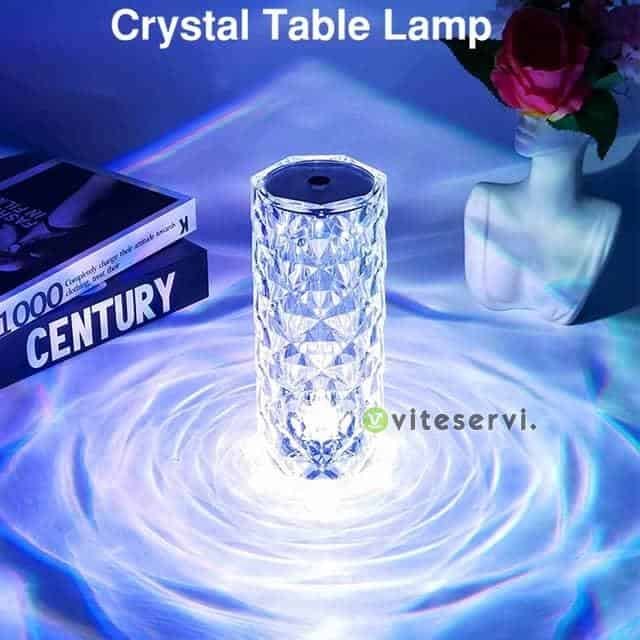 Lampe de luxe pour la deco 10 Lampe de luxe tactile cylindre lumineux à télécommande multicolore pour décoration