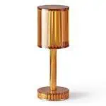 Lampe de luxe tactile à télécommande multicolore pour décoration