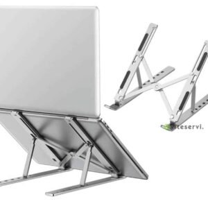 Support d'ordinateur en acier inoxydable