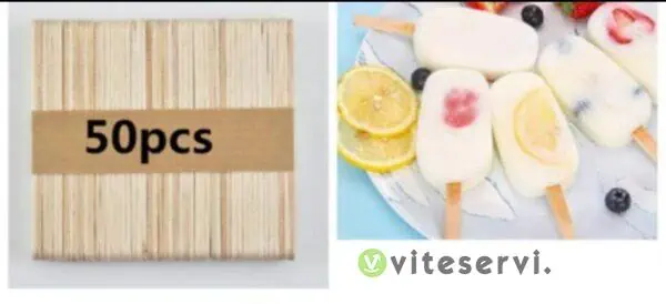 Bâtonnet à glace lot de 50 pièces