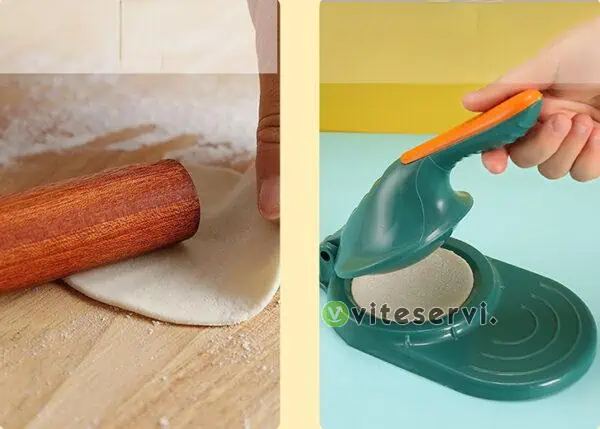 Outil de presse de boulette envelopp e fabricant de boulettes artefact de boulette outil de cro (4) Presse Pâte de Pastel Grand moule pour pétrir les raviolis