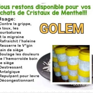 Cristaux de menthe original Golem