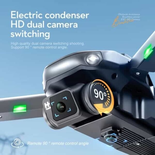 WhatsApp Image 2023 11 13 at 19.25.52 Mini drone 8K professionnel double caméra et double battérie de 145g