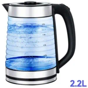 Chauffe eau en verre, Bouilloire en verre 2,2L