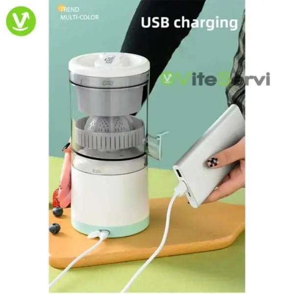 Extracteur de jus (3) Extracteur de Jus Sans Fil Portable Rechargeable par USB