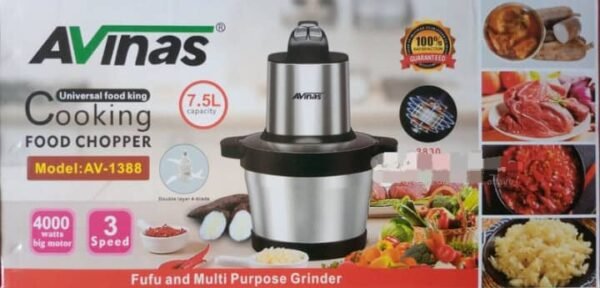 Hachoir à aliments universel Avinas, 4000W, AV-1388 Hachoir à aliments universel Avinas, 4000W, AV-1388