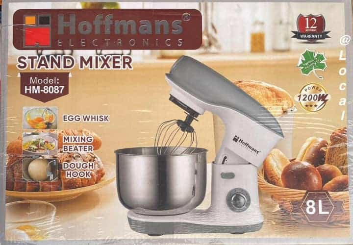 Hoffman HM 8087 Batteuse Electrique à Bol, 8L - Hoffmans HM-8087, 1200W, 8L