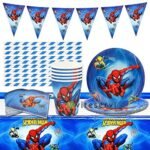 Pack Anniversaire surprise pour enfant Special fête express composé de guirlande gobelet assiette chapeau