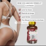 120 macca 3en1 pour grossir les fesses et hanche avec un ventre plat