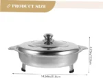 Mini dish de table pour dîner ou déjeuner Plat de stockage de nourriture de buffet de pain, plateau de buffet, support de service de buffet, support de buffet, plateau de buffet, plateau de serveur de buffet, plateau de buffet,