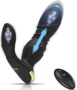 Vibromasseur sextoy pure Point G connecté sans fil avec chargement USB, plug anal étanche en silicone pour homme